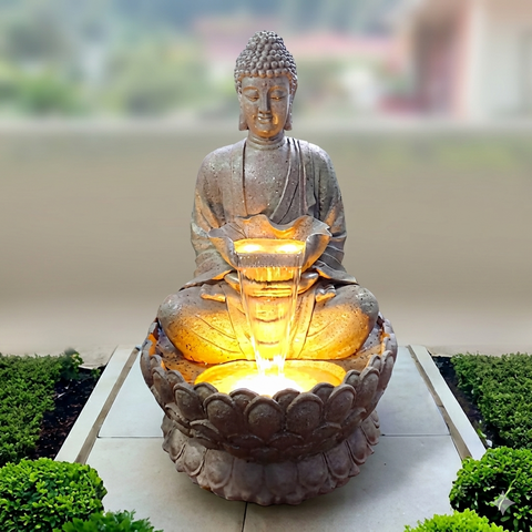 Lotus Buddha Fountain