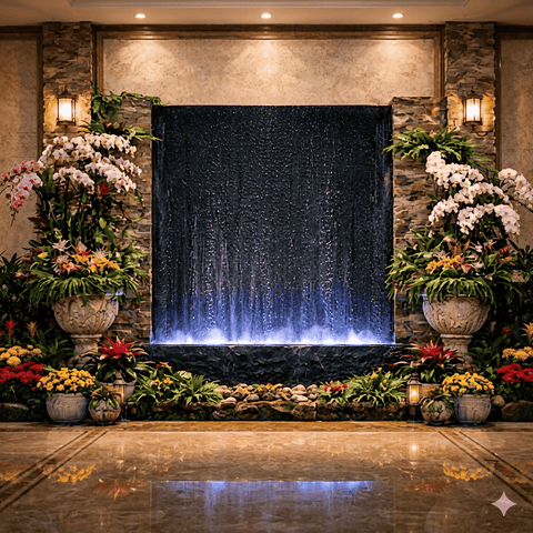 Modern Sheet Waterfall Wall Fountain